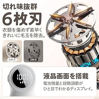 Amazon.co.jp: [日本語説明書付き] MRG 毛玉取り けだまとり
